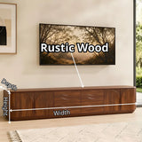 Modern TV Stand with 2 Side Cabinets & 4 Center Drawers TT006-8JEV2FS