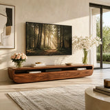 Modern TV Stand with Open Display Shelf & Three Hidden Drawers TT006-9LJE1TC