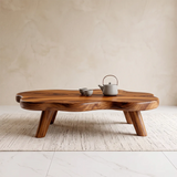 Organic Cloud Coffee Table | Modern Freeform Coffee Table for Minimalist Living Room TH003-9084