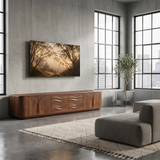 Modern TV Stand with 2 Side Cabinets & 4 Center Drawers TT006-8JEV2FS