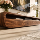 Modern TV Stand with Open Display Shelf & Three Hidden Drawers TT006-9LJE1TC