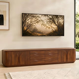 Modern TV Stand with 2 Side Cabinets & 4 Center Drawers TT006-8JEV2FS