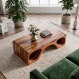 Sculptural Arch Coffee Table | Modern Organic Statement Center Table