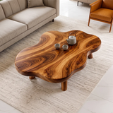 Organic Cloud Coffee Table | Modern Freeform Coffee Table for Minimalist Living Room TH003-9084